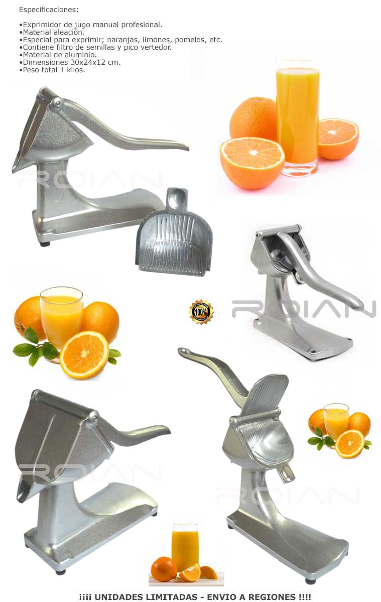 Exprimidor de jugo