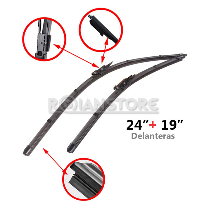 Plumillas Set Limpiaparabrisas Mercedes Benz A CLA 2013 - 15