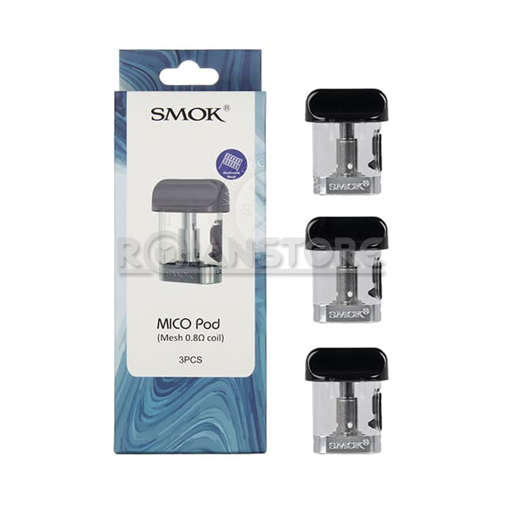 Cartuchos x3 Mesh Vaporizador Smok Mico Cigarro Electronico