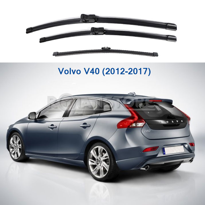 Plumilla x3 Limpiaparabrisas Volvo V40 26-19-11 2012 - 2017