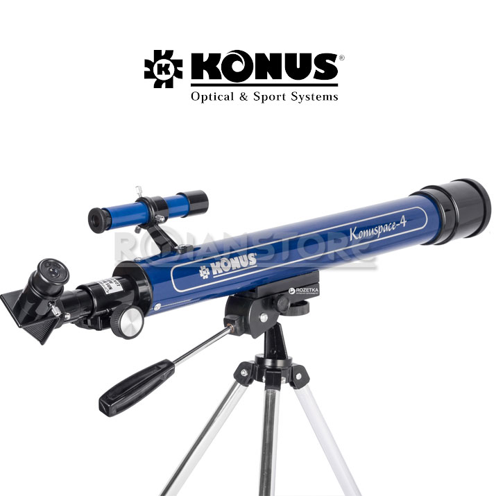 Telescopio Astronomico Konuspace-4 100x 50x600 Mm + Oculares