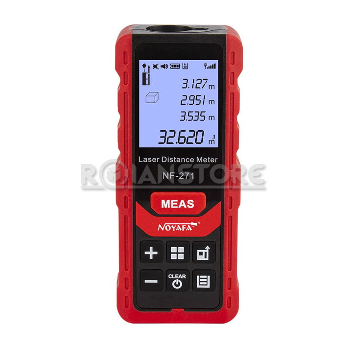 Medidor Distancias Digital 50m Puntero Nivel Laser NF-271