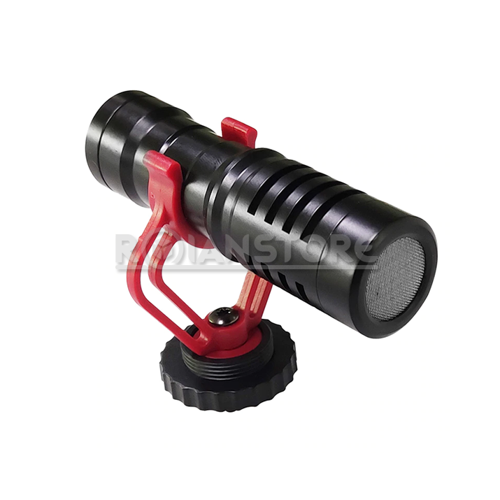 Microfono MiniGun Video Camaras Canon Nikon DSLR Smartphones