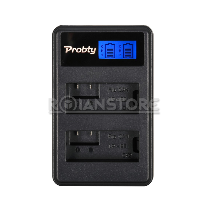 Cargador Doble LCD USB Lp-e8 Canon T2i T3i T4i T5i 550d 600d