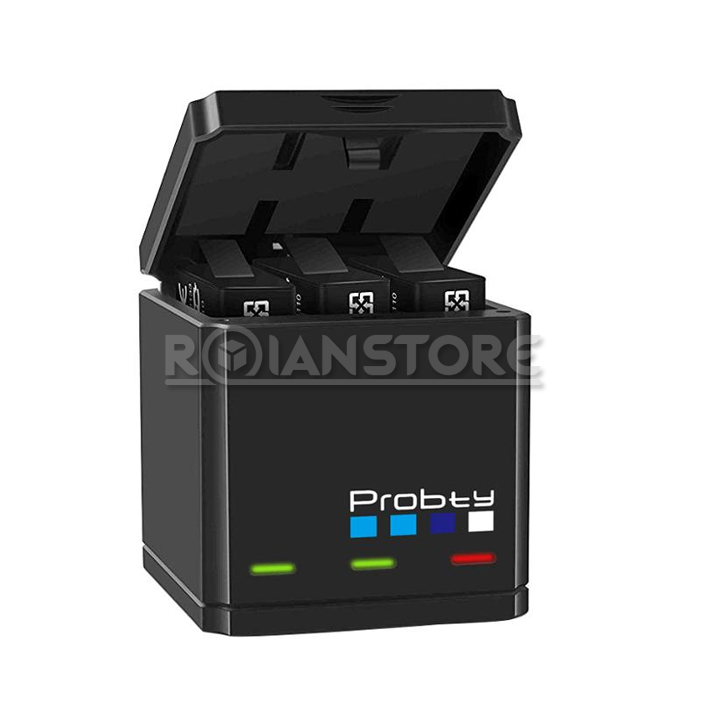 Kit 3 Baterias Alternativas GoPro Hero 5 6 7 + Cargador Usb